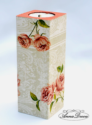 Decoupage-Wooden-Candle-Holder