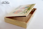 AnnaDecou decouage wooden box, shabby chic, gift