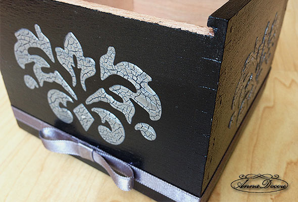 AnnaDecou. Decorated box for jewelry, dekorierten Box für Männer.